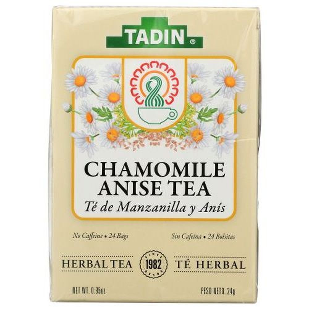 Tadin Chamomile Anise Tea, 24 Tea Bags -- 6 Per Case