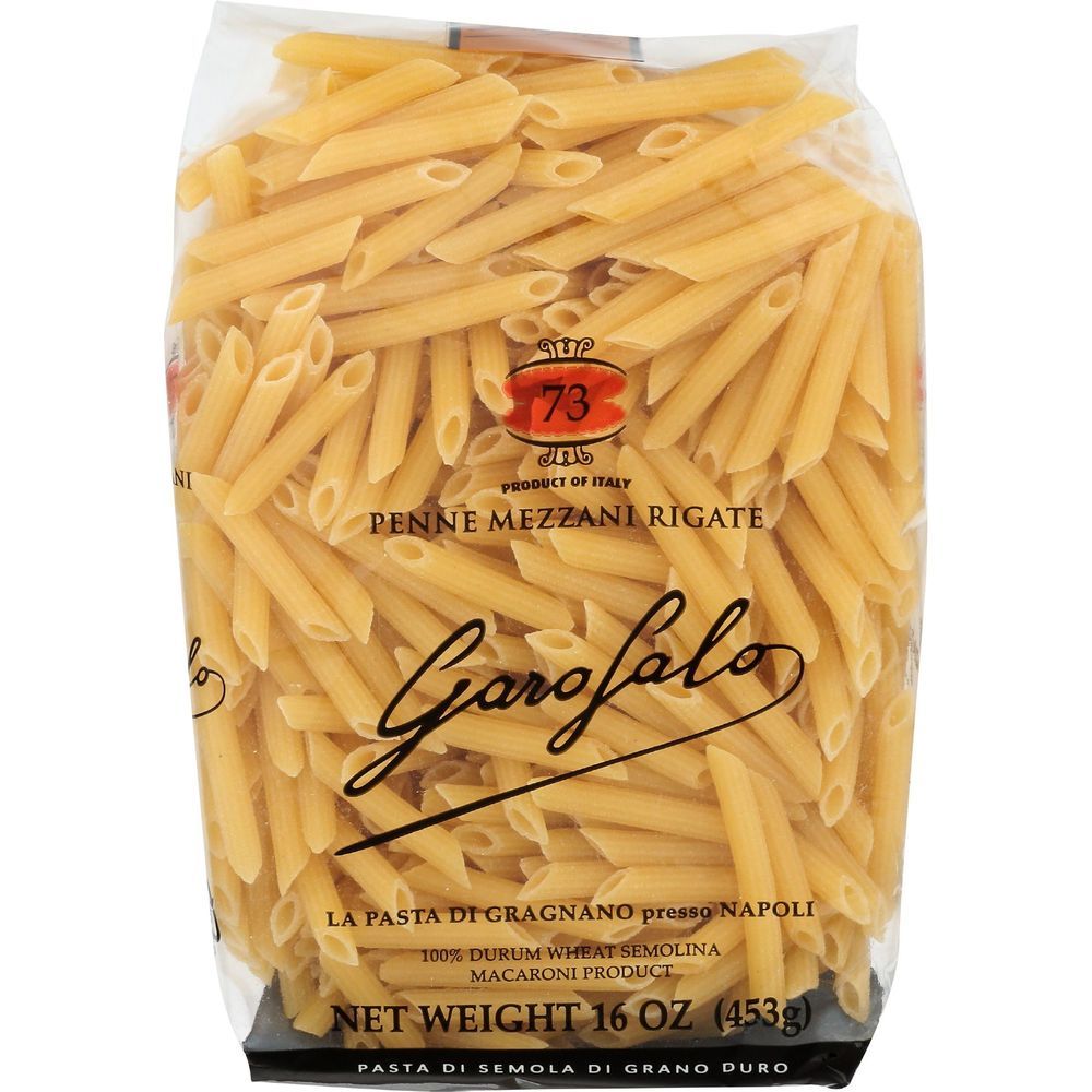 Garofalo Penne Mezzani Rigate Pasta, 16 Ounce -- 12 Per Case