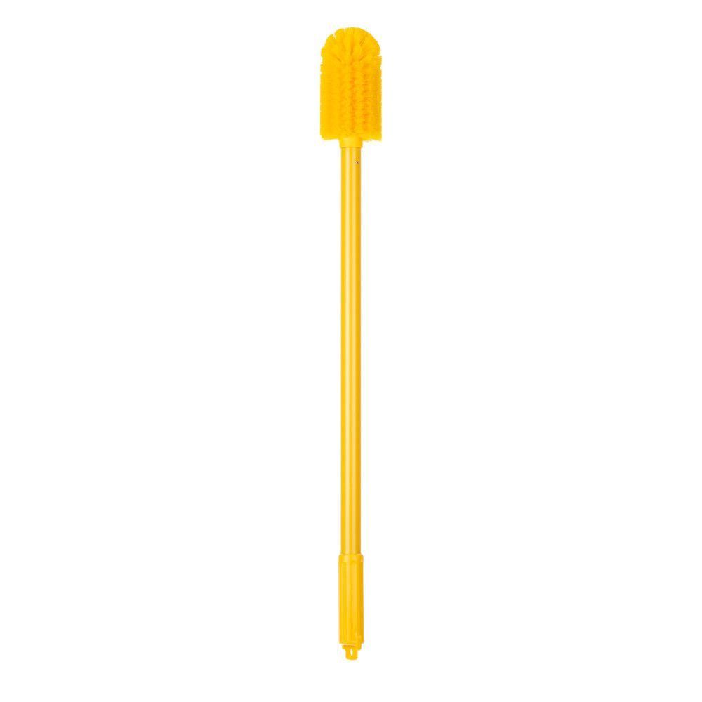 Carlisle 40006c04 Sparta Yellow Polyester Bristle Multi-purpose Valve And Fitting Brush, 30 Inch Length