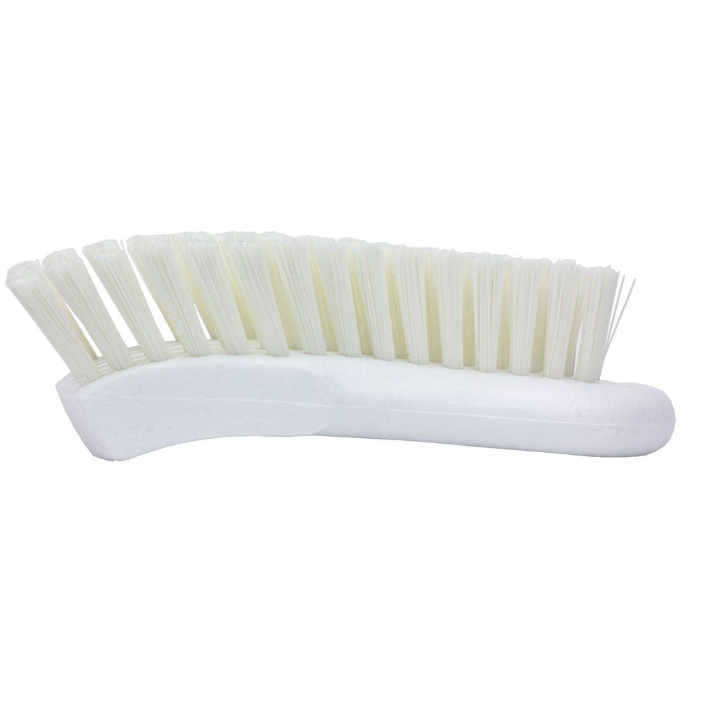 Carlisle 40521ec02 Sparta Polypropylene White Cutting Board Brush, 6 Inch Length