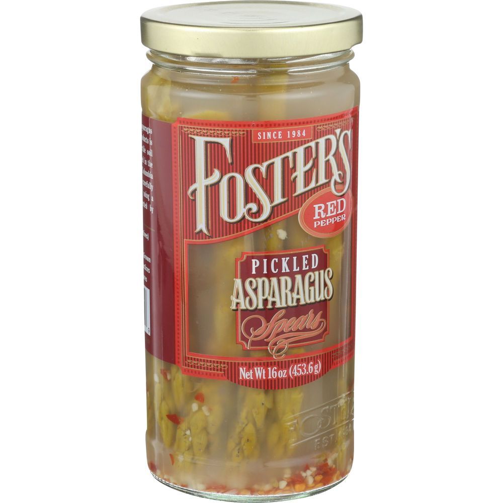 Foster's Pickled Asparagus With Red Pepper, 16 Ounce -- 6 Per Case