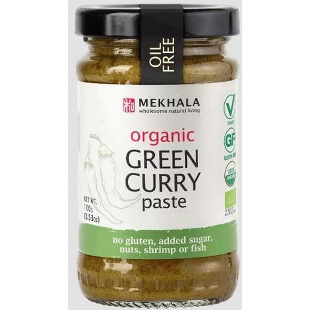 Mekhala Organic Thai Green Curry Paste, 3.53 Ounce -- 6 Per Case