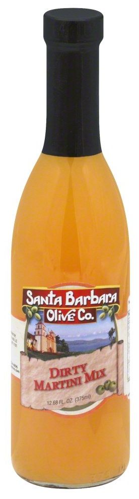 Santa Barbara Olive Dirty Martini Mix, 375 Millilitre -- 12 Per Case