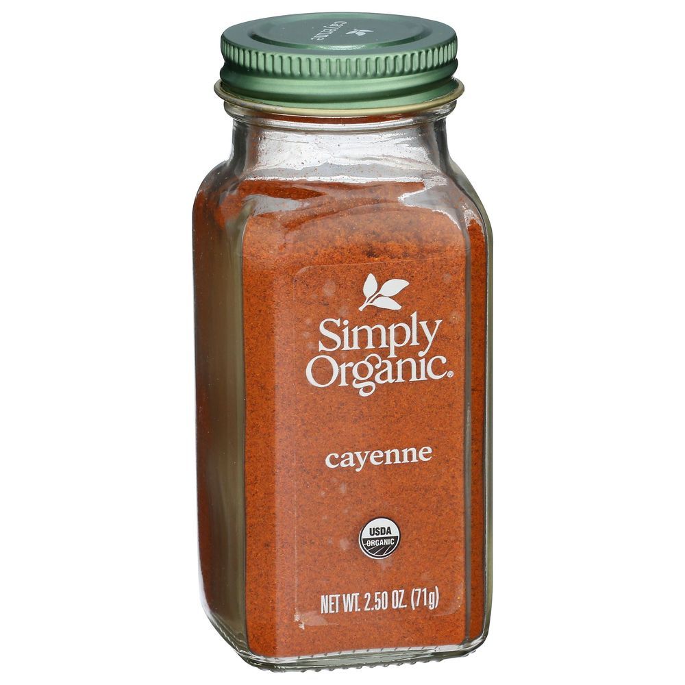 Simply Organic Cayenne Pepper, 2.5 Ounce -- 6 Per Case