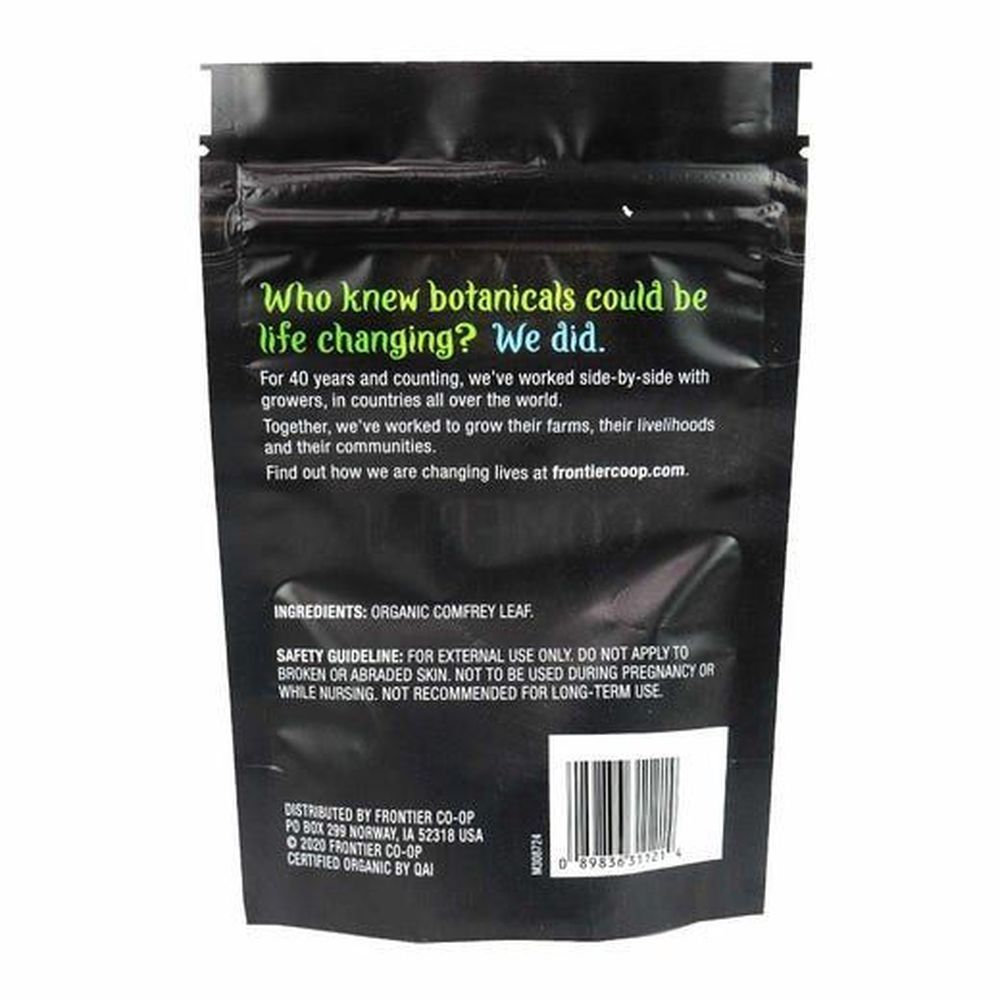 Frontier Co-op Organic Comfrey Leaf, 1.27 Ounce -- 12 Per Case