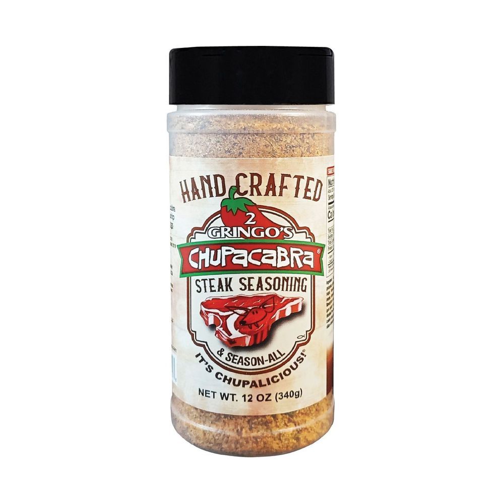 2 Gringos Chupacabra Steak Seasoning, 12 Ounce -- 6 Per Case