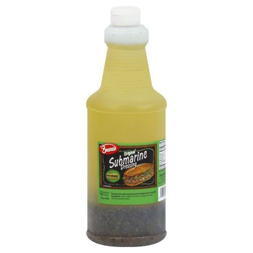 Beanos Original Submarine Dressing, 32 Fluid Ounce -- 4 Per Case