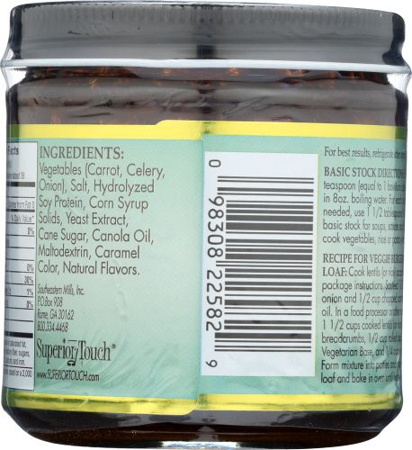Better Than Bouillon No Beef Vegetarian Base, 8 Ounce -- 6 Per Case