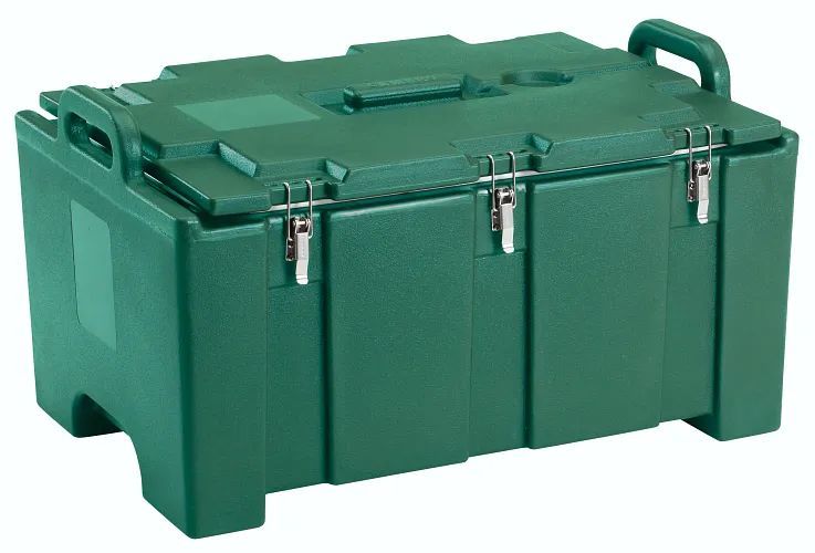 Cambro Camcarriers 100 Series Green Insulated Top Loading Food Pan Carrier, 26 3/4 X 15 X 18 Inch