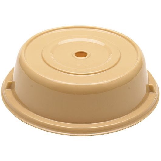 Cambro Camwear Camcovers Beige Plate Cover, 10 Inch Dia. X 2 7/8 Inch Height -- 12 Per Case