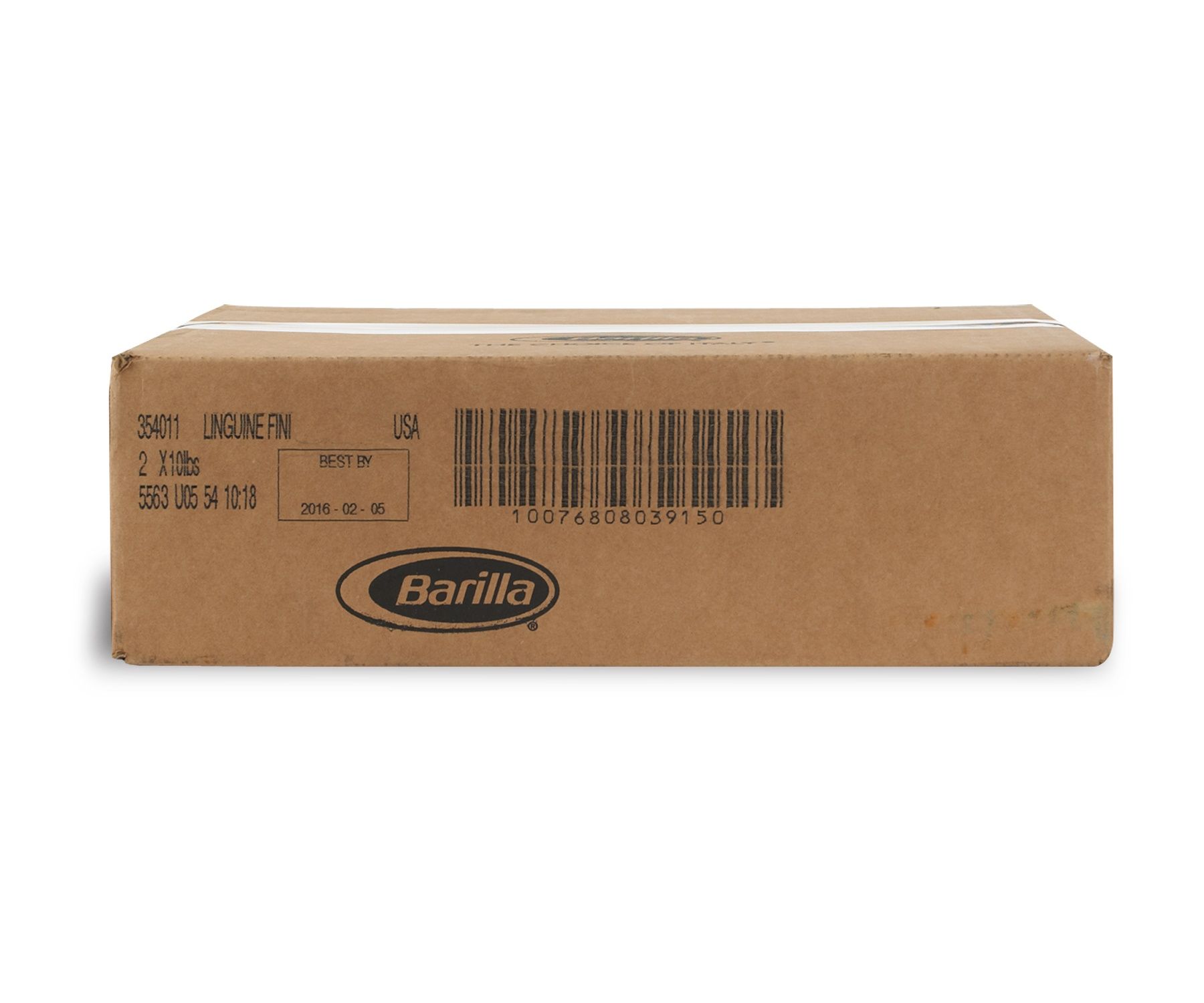Barilla Linguini Fini Pasta, 10 Pound -- 2 Per Case
