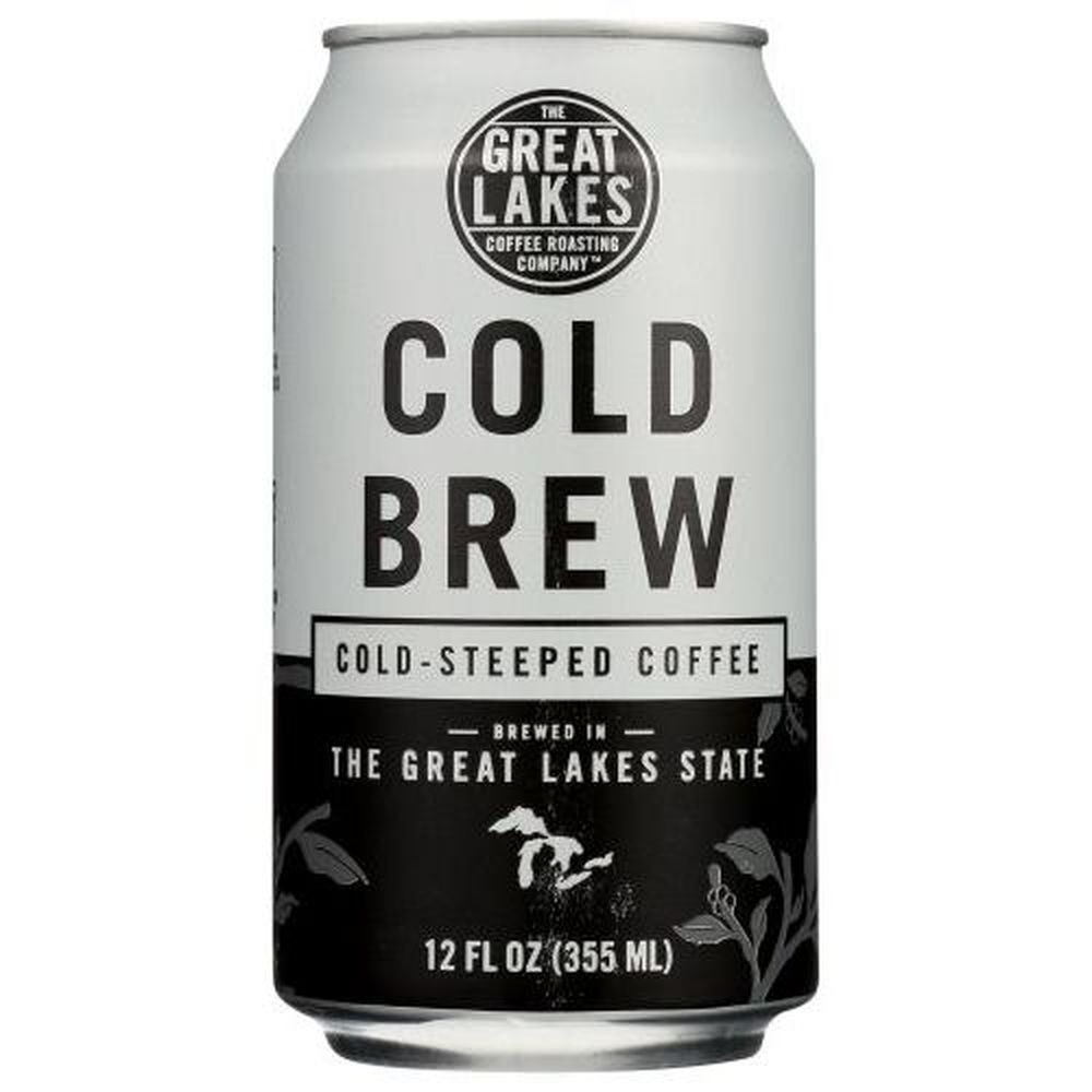 The Great Lakes Cold Brew Coffee, 12 Fluid Ounce -- 12 Per Case