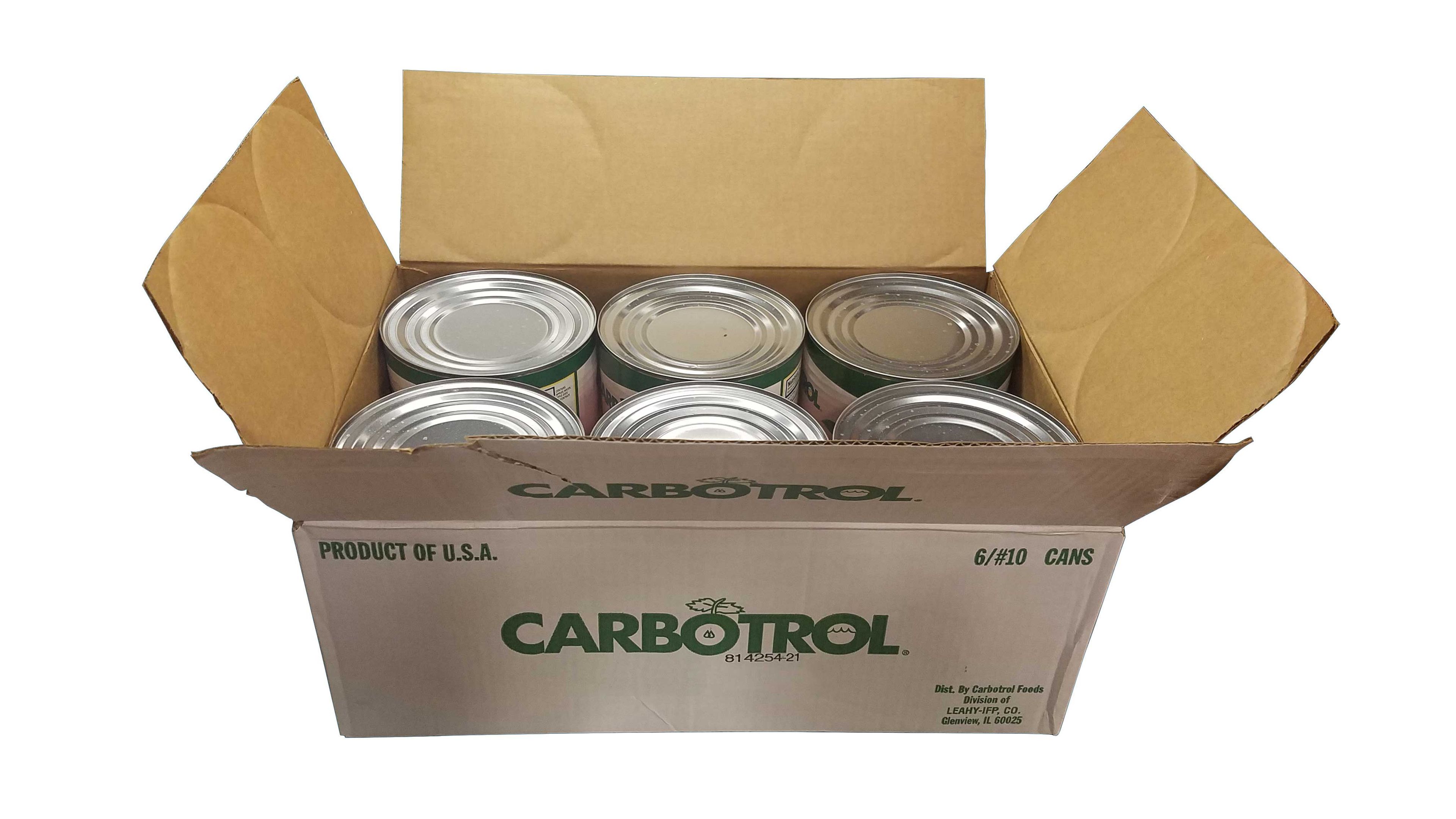 Carbotrol Pitted Prunes, 110 Ounce -- 3 Per Case