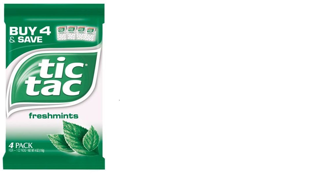 Tic Tac Freshmint Candy, 4 Ounce -- 24 Per Case