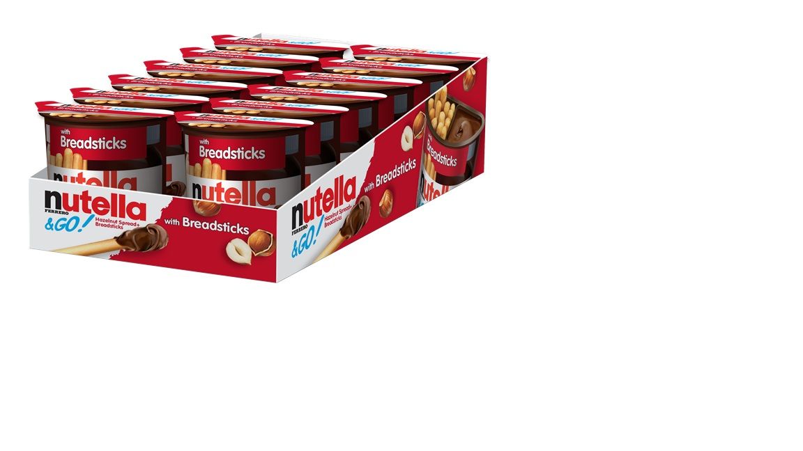 Nutella & Go Hazelnut Spread & Breadsticks, 1.8 Ounce -- 48 Per Case