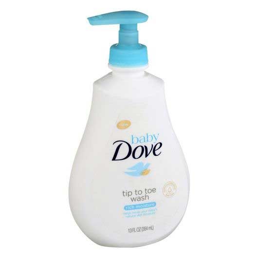 Baby Dove Tip To Toe Rich Moisture Body Wash, 13 Ounce -- 4 Per Case