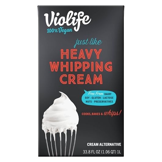 Violife Vegan Just Like Heavy Whipping Cream, 1 Liter -- 8 Per Case
