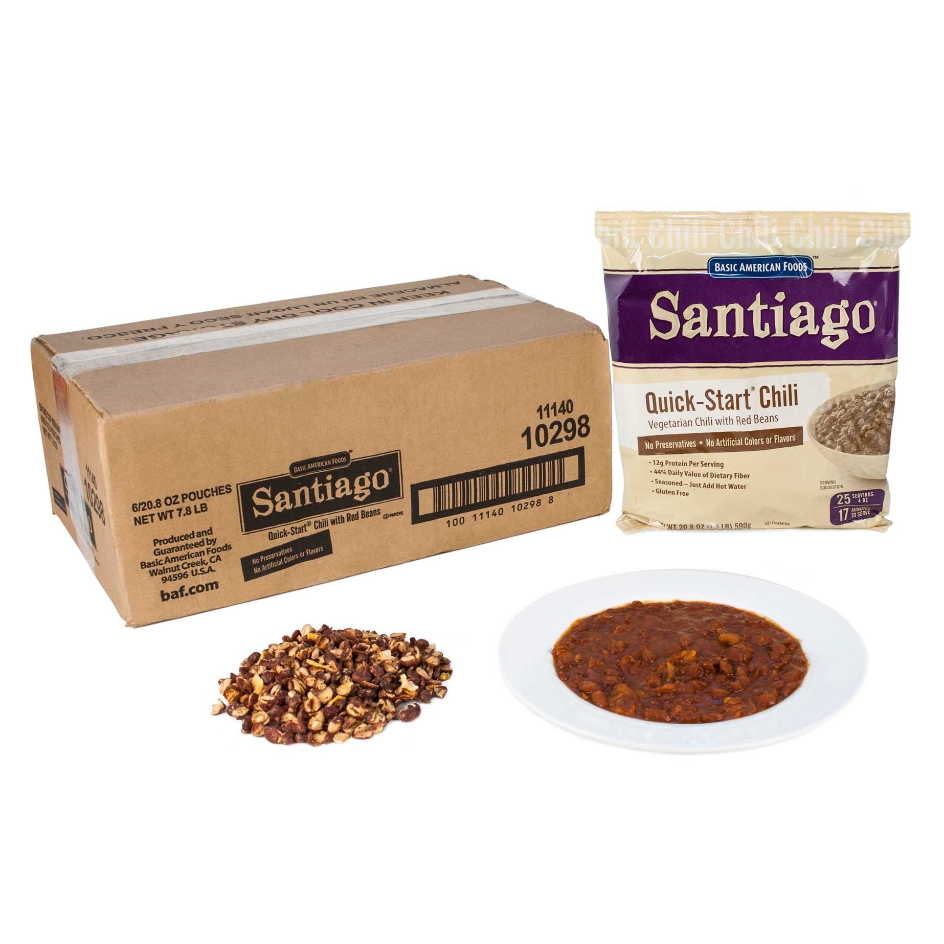 Basic American Foods Quick Start Home Style Chili, 20.8 Ounce -- 6 Per Case