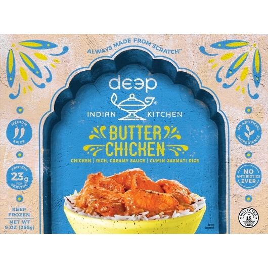 Deep Indian Kitchen Butter Chicken With Cumin Basmati Rice, 9 Ounce -- 12 Per Case
