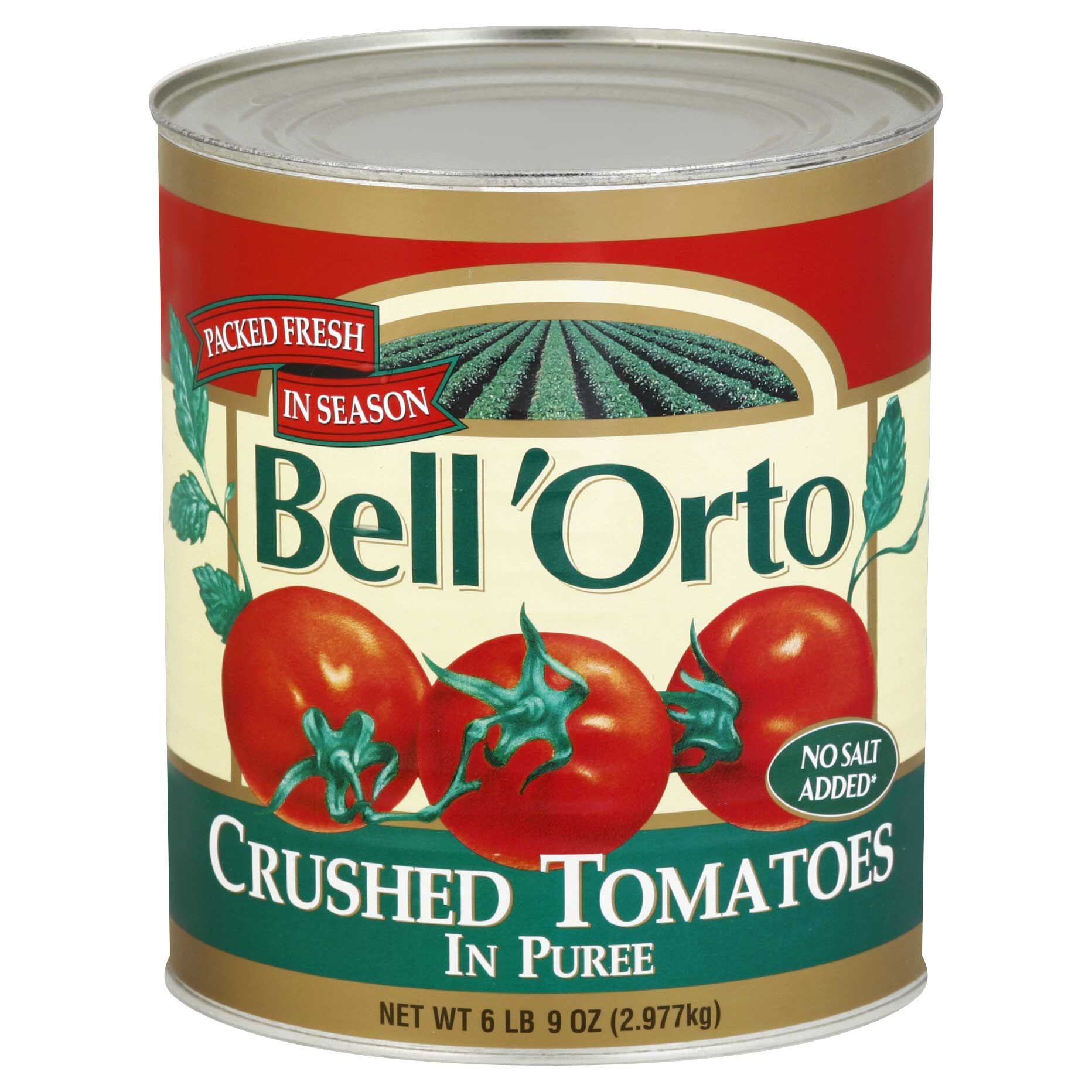 Bell'orto Crushed Tomato Puree, 105 Ounce -- 6 Per Case