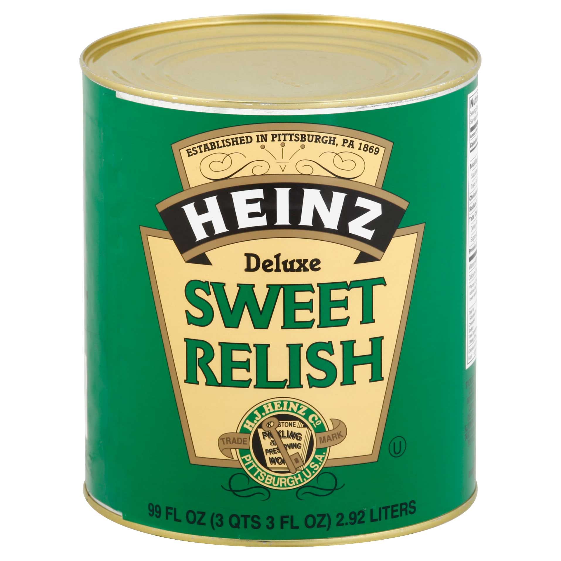 Heinz Sweet Relish, 99 Fluid Ounce -- 6 Per Case