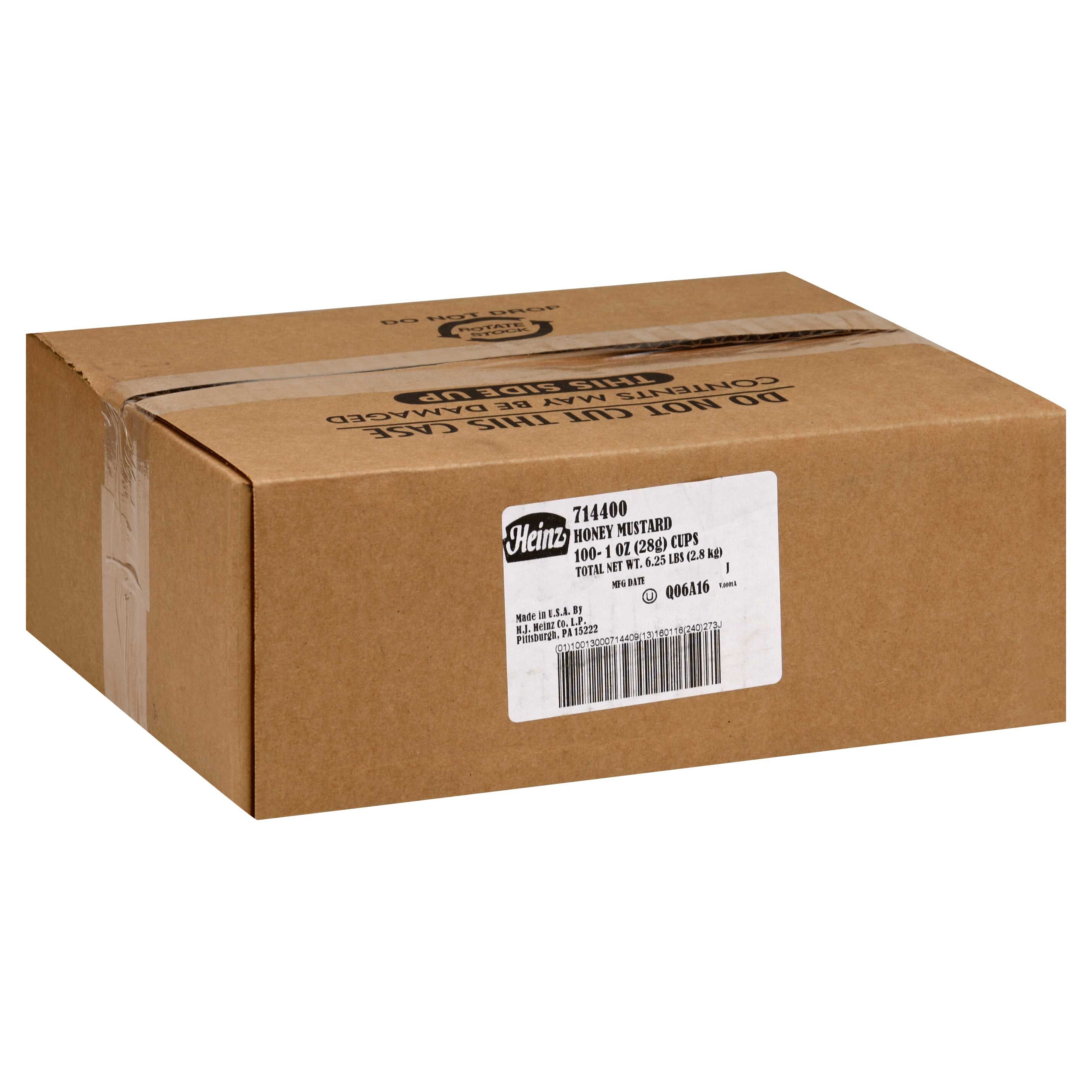 Heinz Dunk Cup Honey Mustard Sauce, 1 Ounce -- 100 Per Case