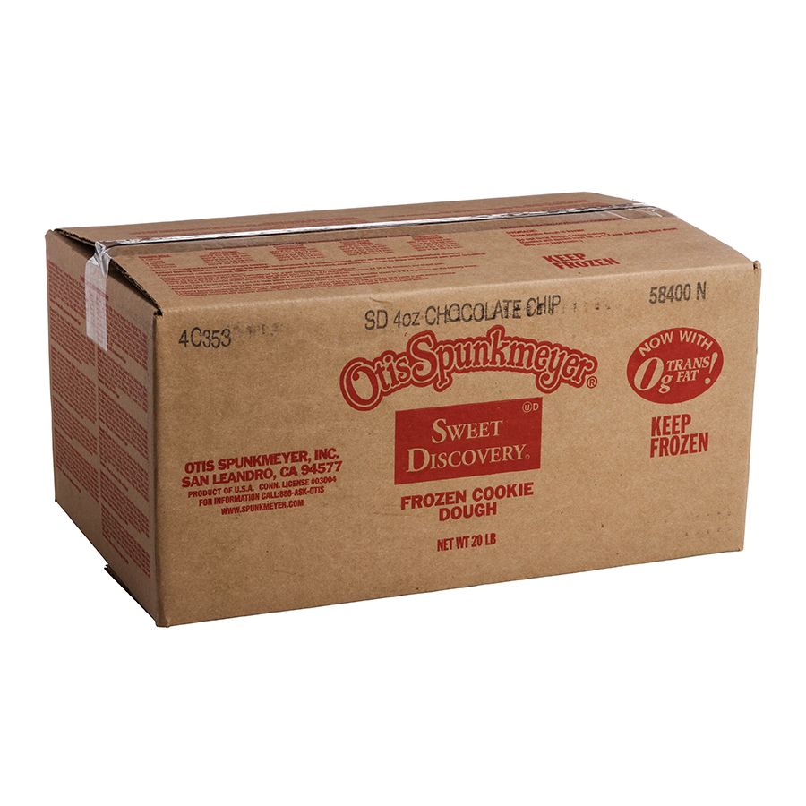 Otis Spunkmeyer Sweet Discovery Chocolate Chip Cookies, 4 Ounce -- 80 Per Case