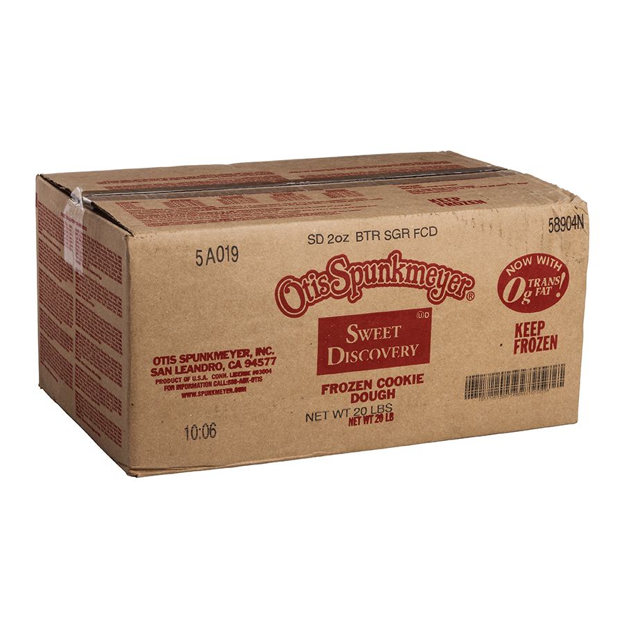 Otis Spunkmeyer Sweet Discovery Butter Sugar Cookies, 2 Ounce -- 160 Per Case