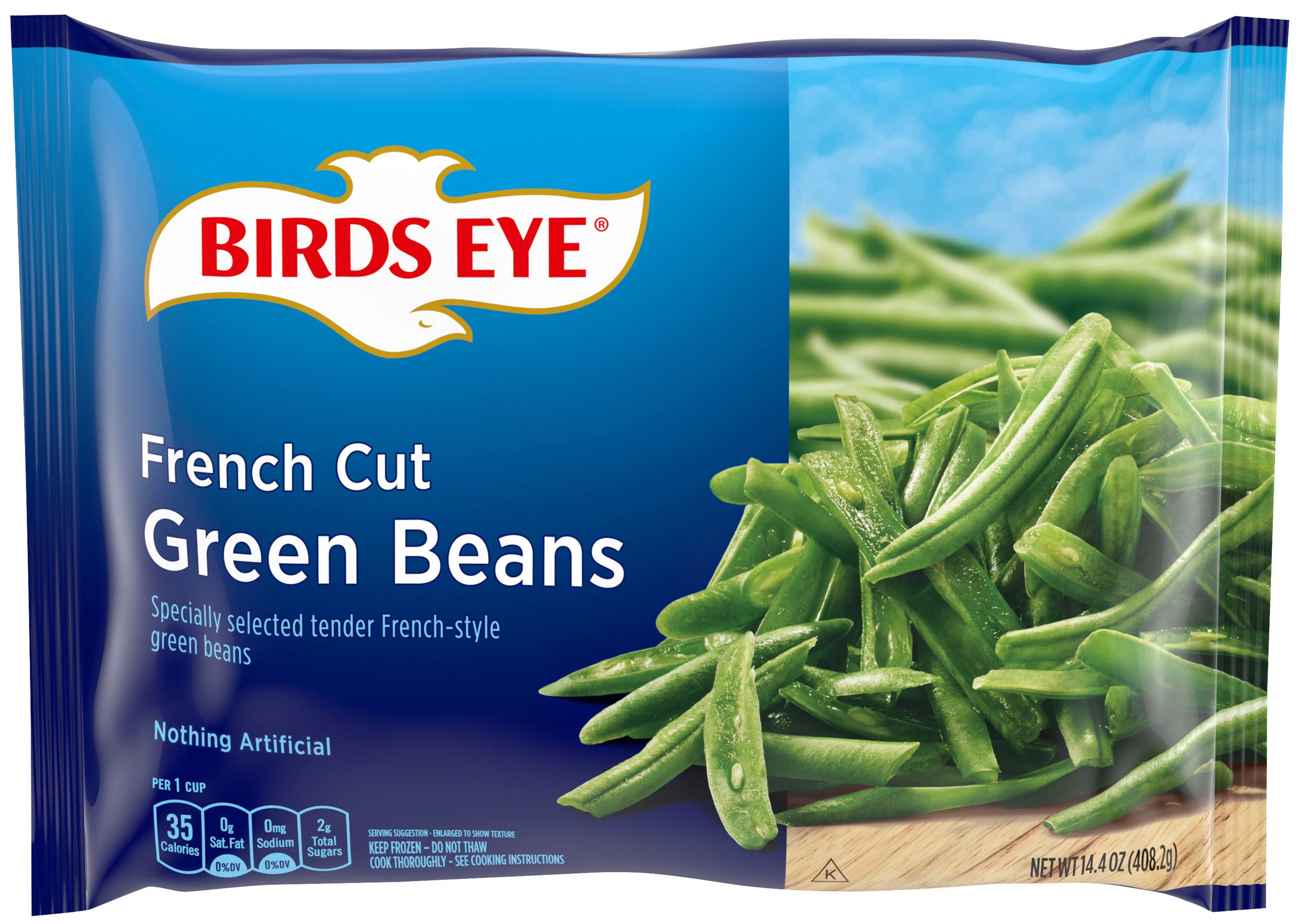 Birds Eye French Cut Green Beans, 14.4 Ounce Bag -- 12 Per Case