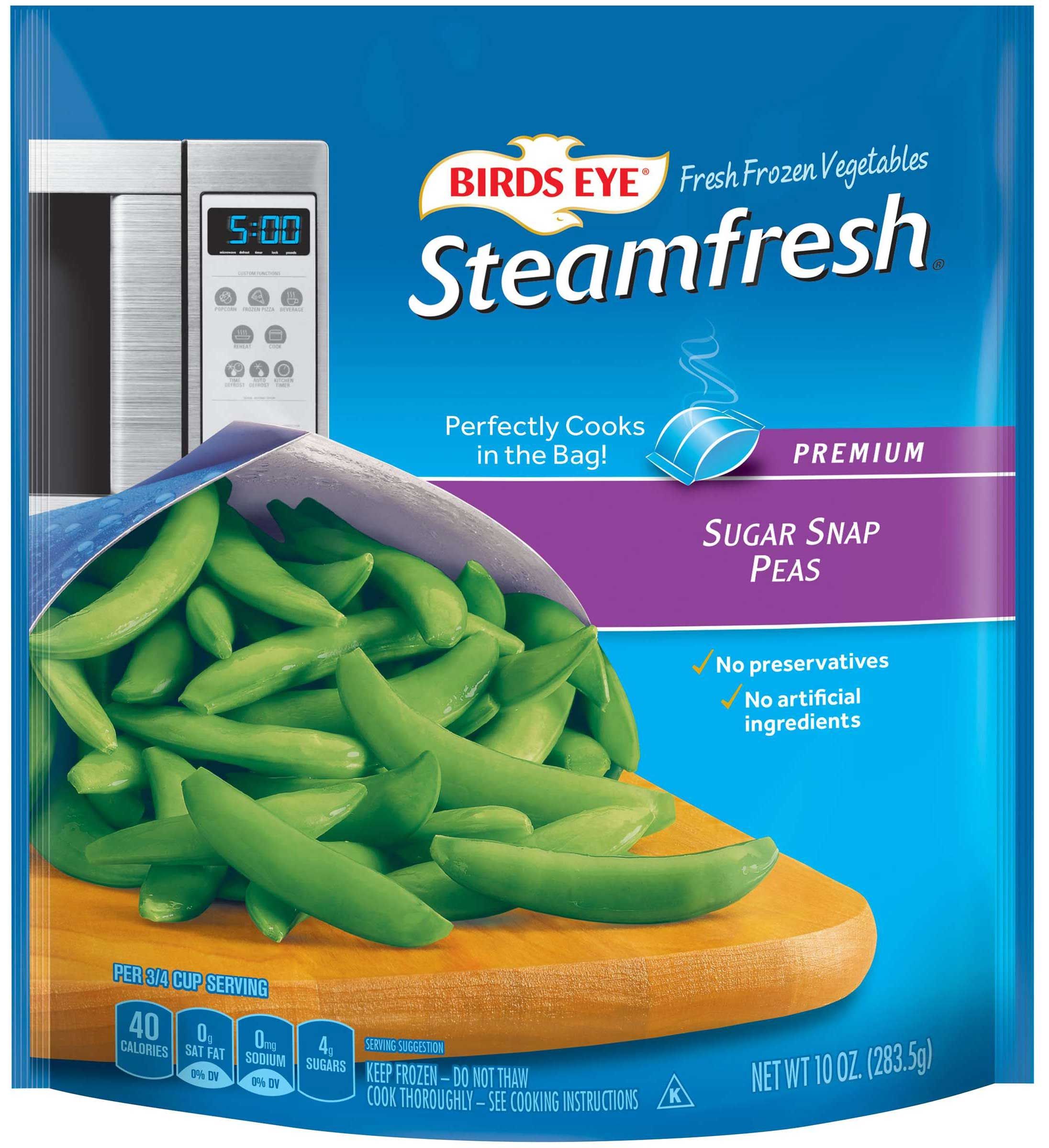 Birds Eye Steamfresh Sugar Snap Peas, 10 Ounce -- 7 Per Case