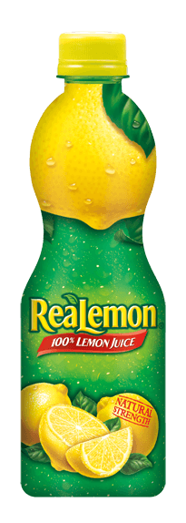 Realemon Bottle Juice, 8 Ounce -- 12 Per Case