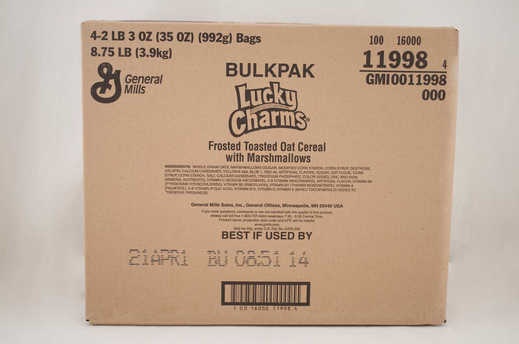 Lucky Charms Cereal, 35 Ounce -- 4 Per Case