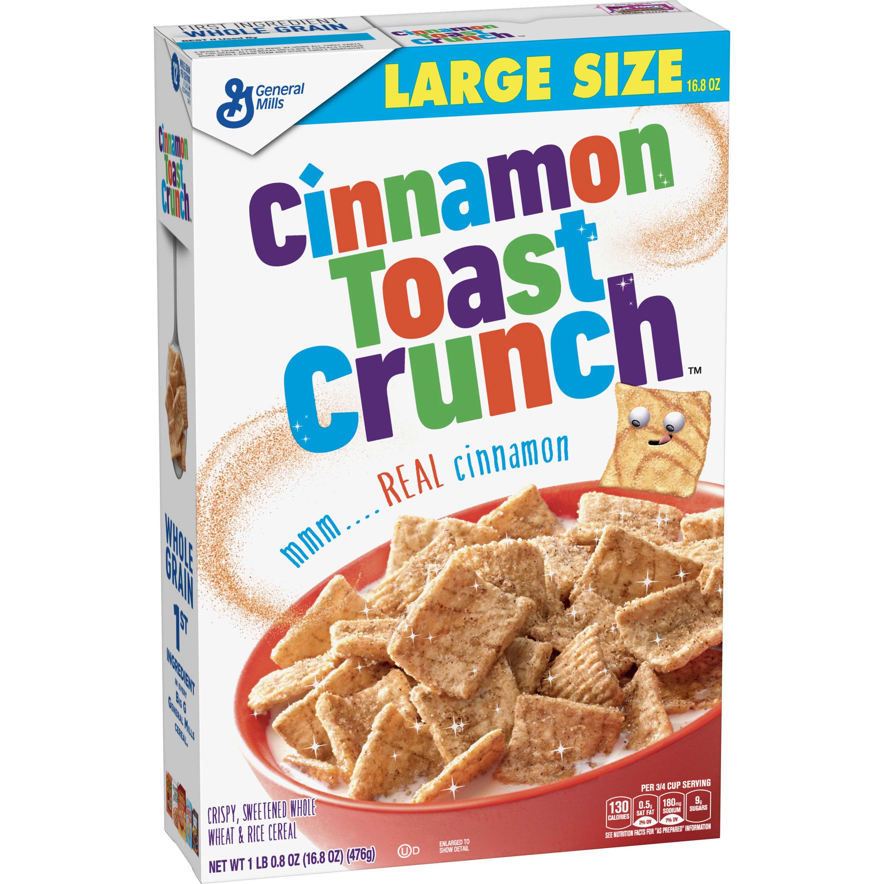 Cinnamon Toast Crunch Cereal, 16.8 Ounce -- 10 Per Case