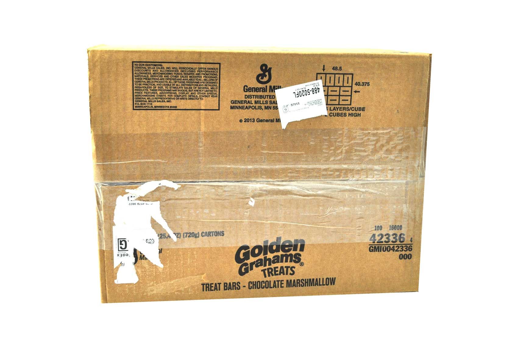 Golden Grahams Marshmallow Chocolate Treat Snack, 2.1 Ounce -- 8 Per Case