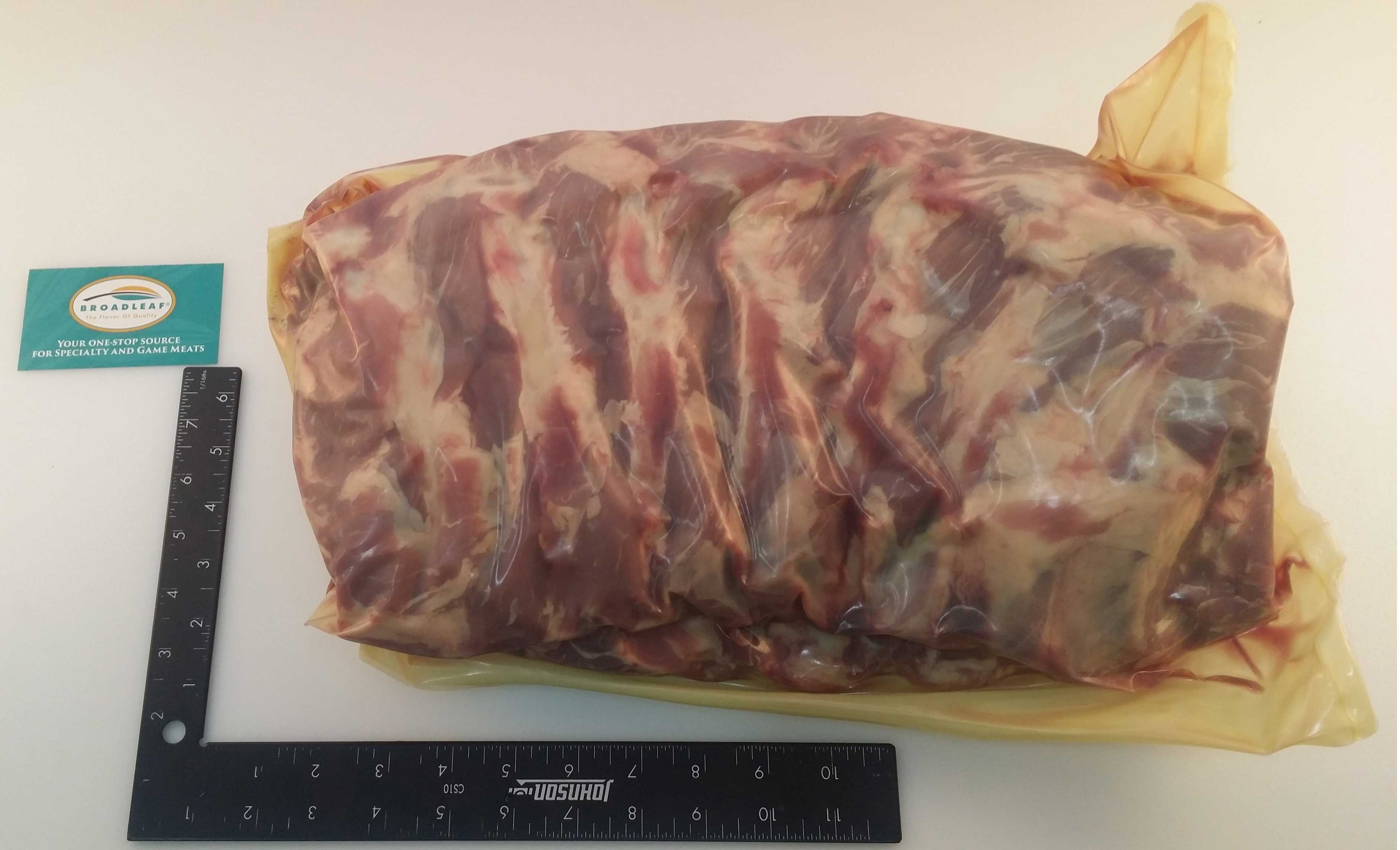 Great Range Back Ribs Buffalo, 6 Pound -- 8 Per Case