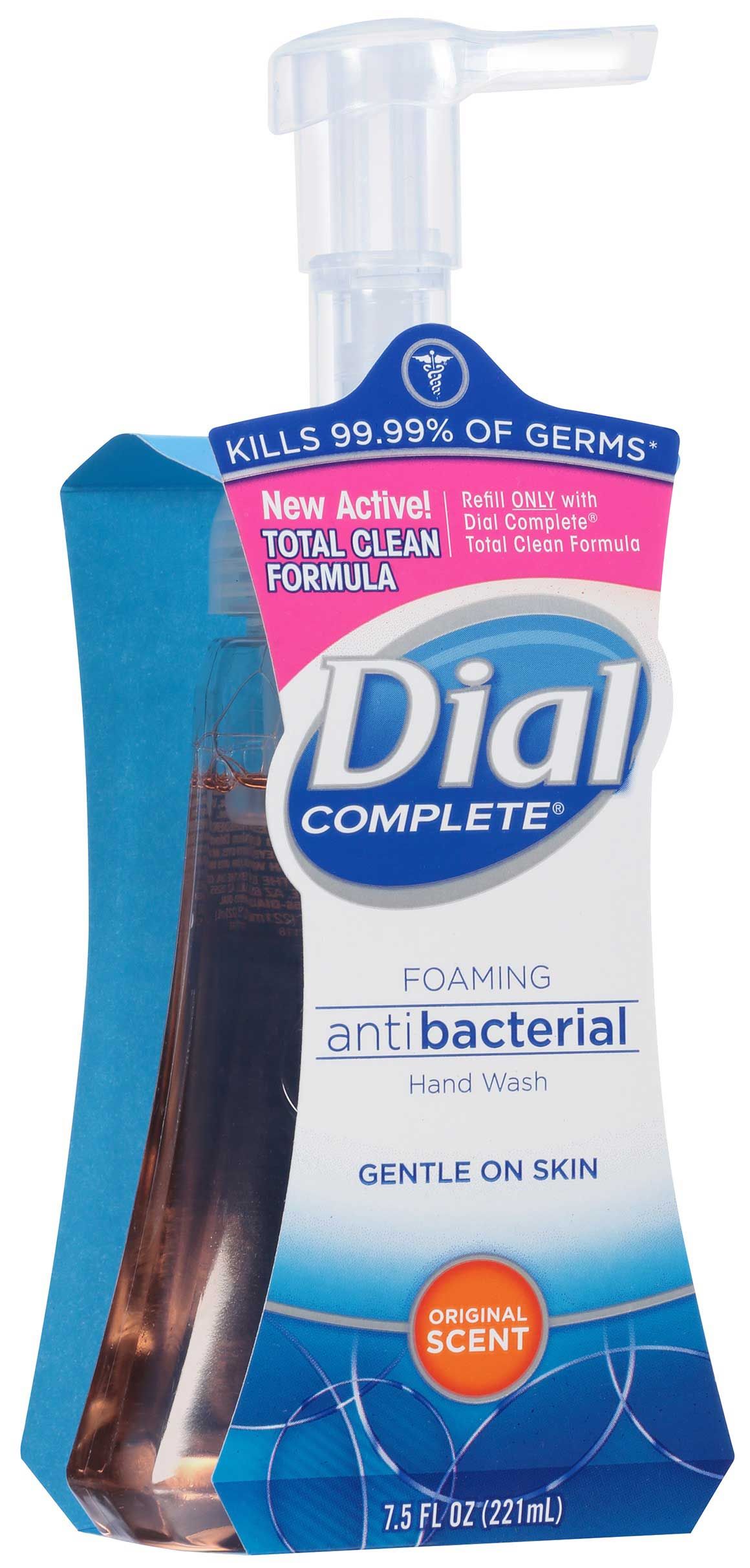 Dial Complete Regular Antimicrobial Foaming Hand Soap, 7.5 Ounce -- 8 Per Case