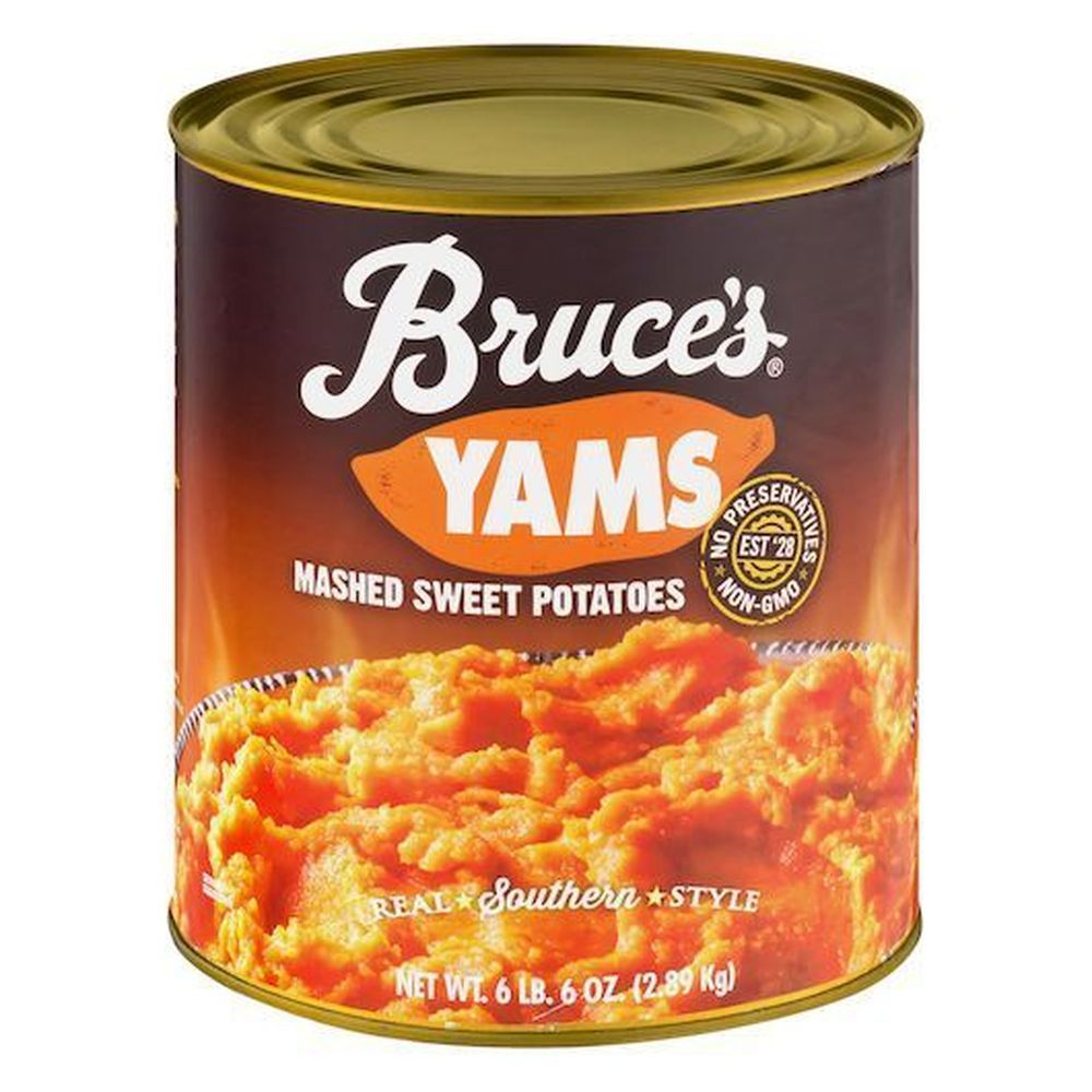 Bruces Mashed Yams, 2.89 Kilogram -- 6 Per Case