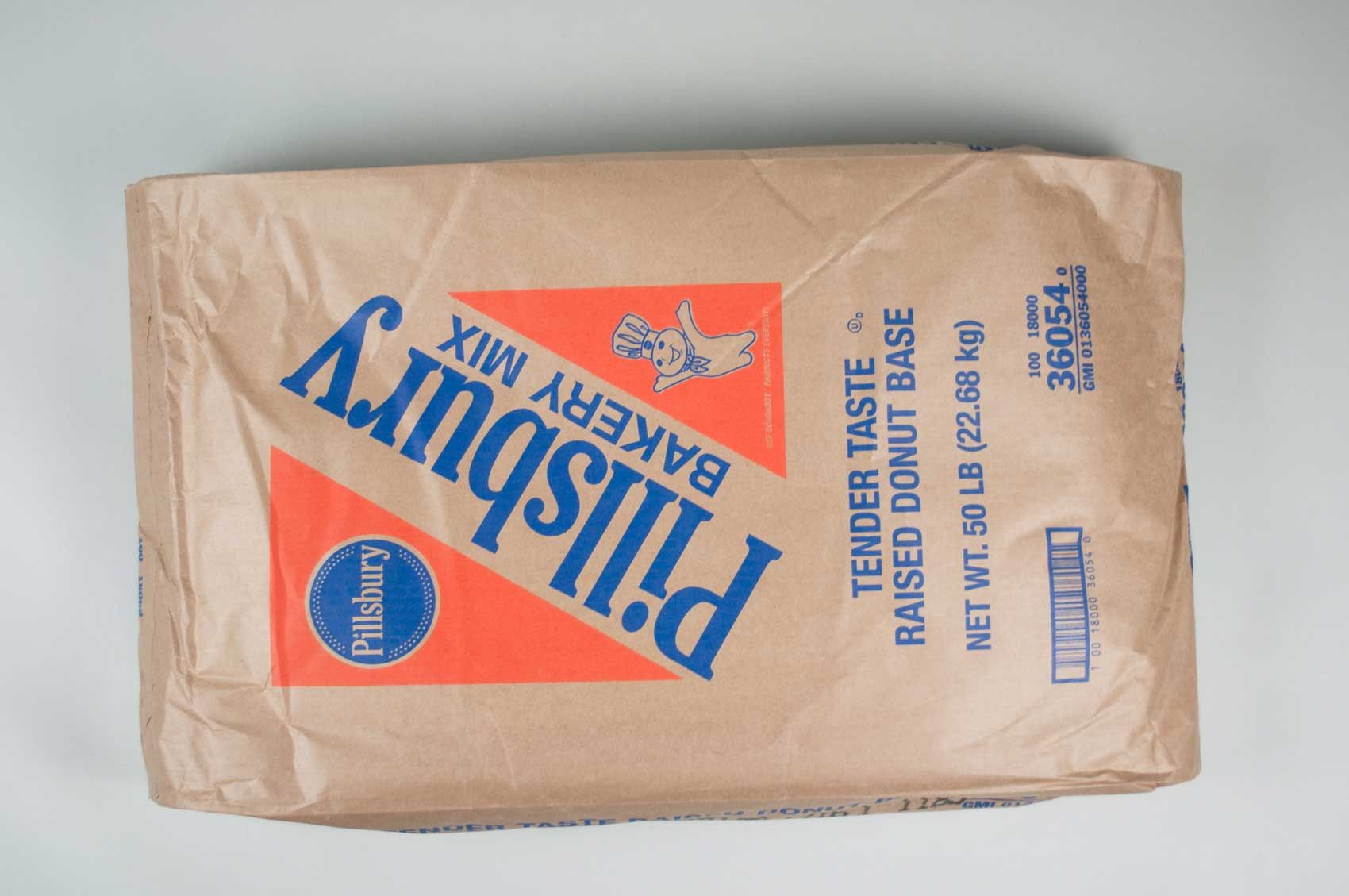 Pillsbury Yeast Raised Tender Taste Donut Mix, 50 Pound