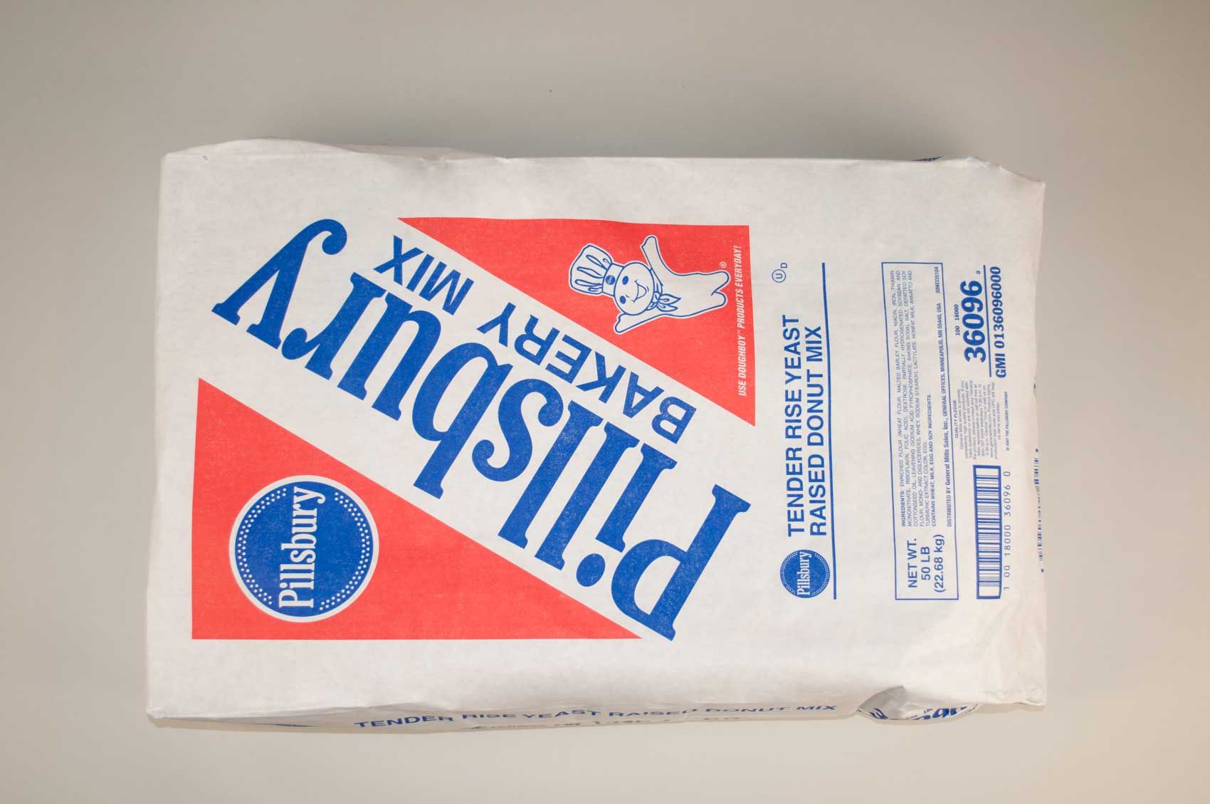 Pillsbury Tender Yeast Raised Donut Mix, 50 Pound