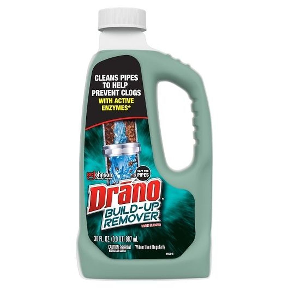 Drano Buildup Remover Drain Cleaner, 30 Ounce -- 4 Per Case