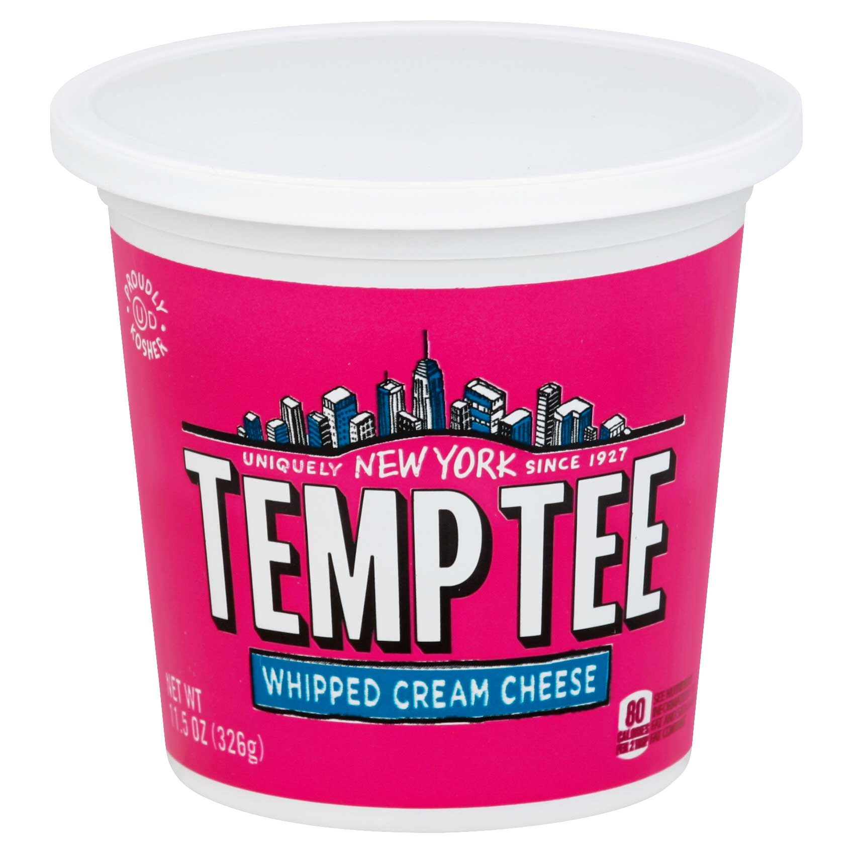 Temptee Whipped Cream Cheese, 11.5 Ounce -- 12 Per Case