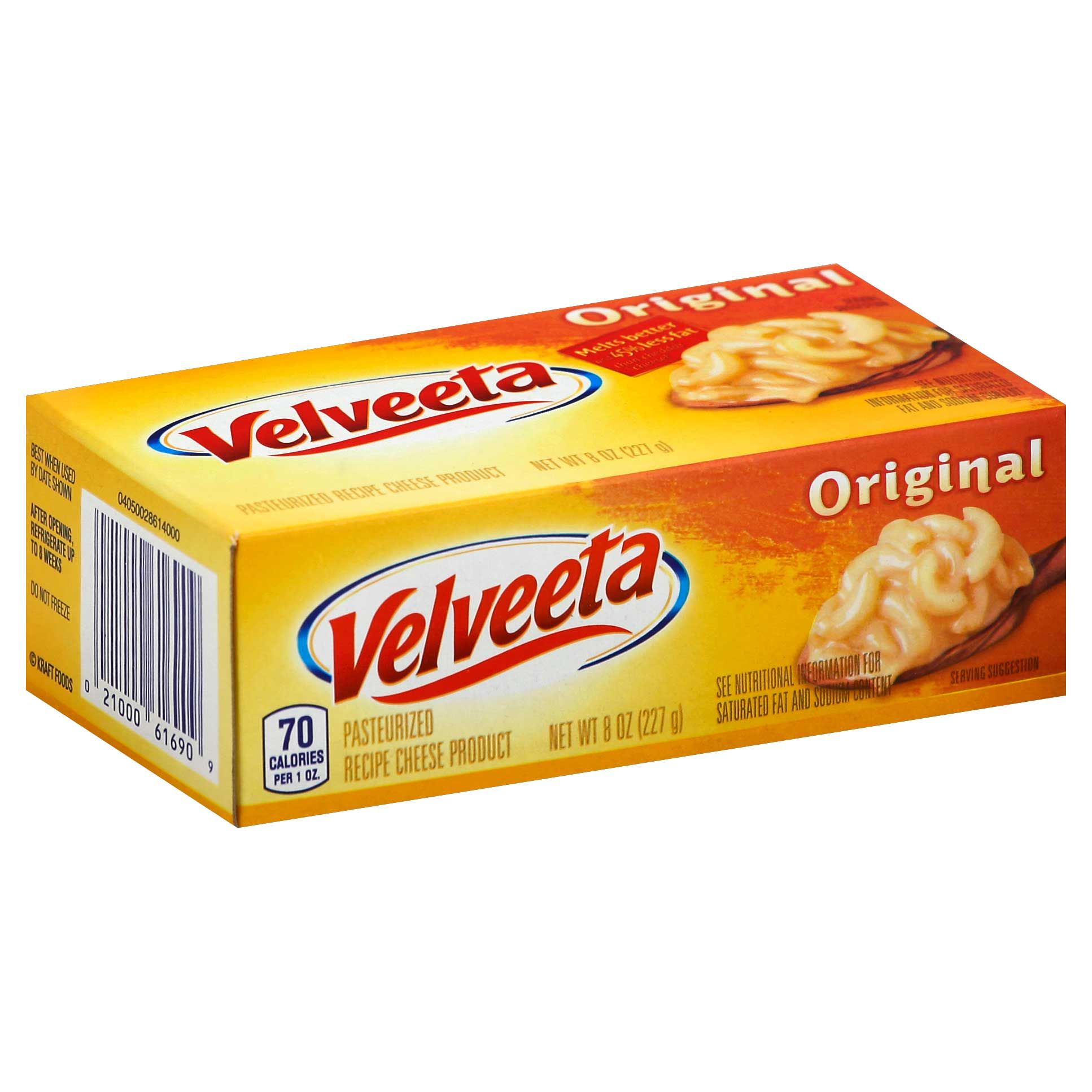 Velveeta American Cheese Loaf, 8 Ounce -- 12 Per Case