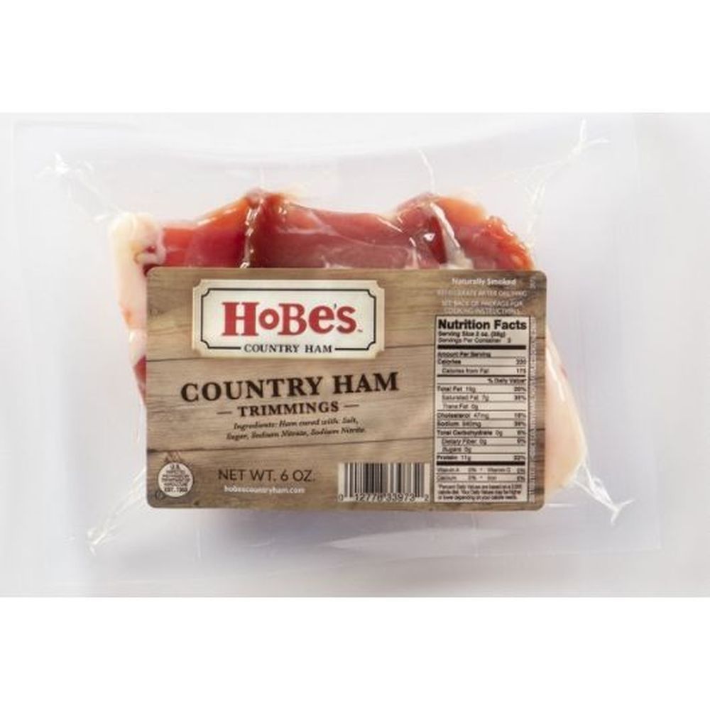 Hobes Country Ham Trimmings, 6 Ounce