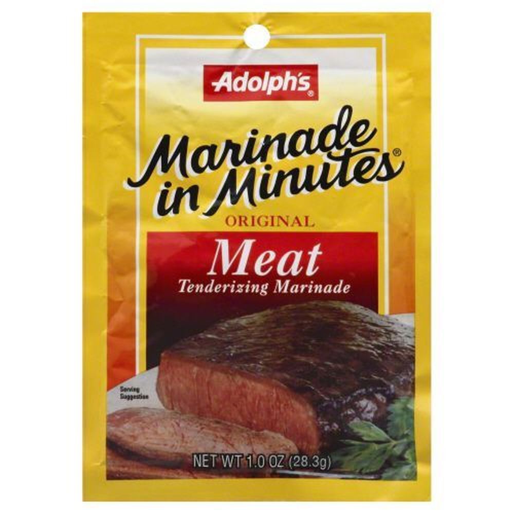 Adolphs Marinade In Minutes Original Meat Tenderizing Marinade Mix, 1 Ounce -- 24 Per Case
