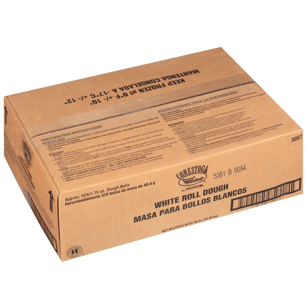 Conestoga White Roll Dough, 1.75 Ounce -- 329 Per Case
