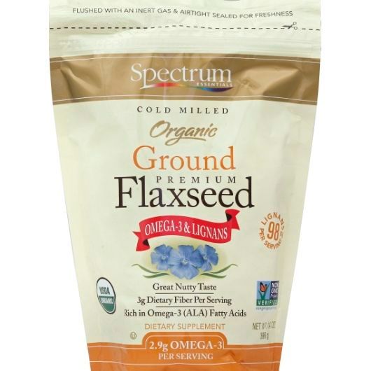 Spectrum Ground Flax Seed, 14 Ounce -- 12 Per Case