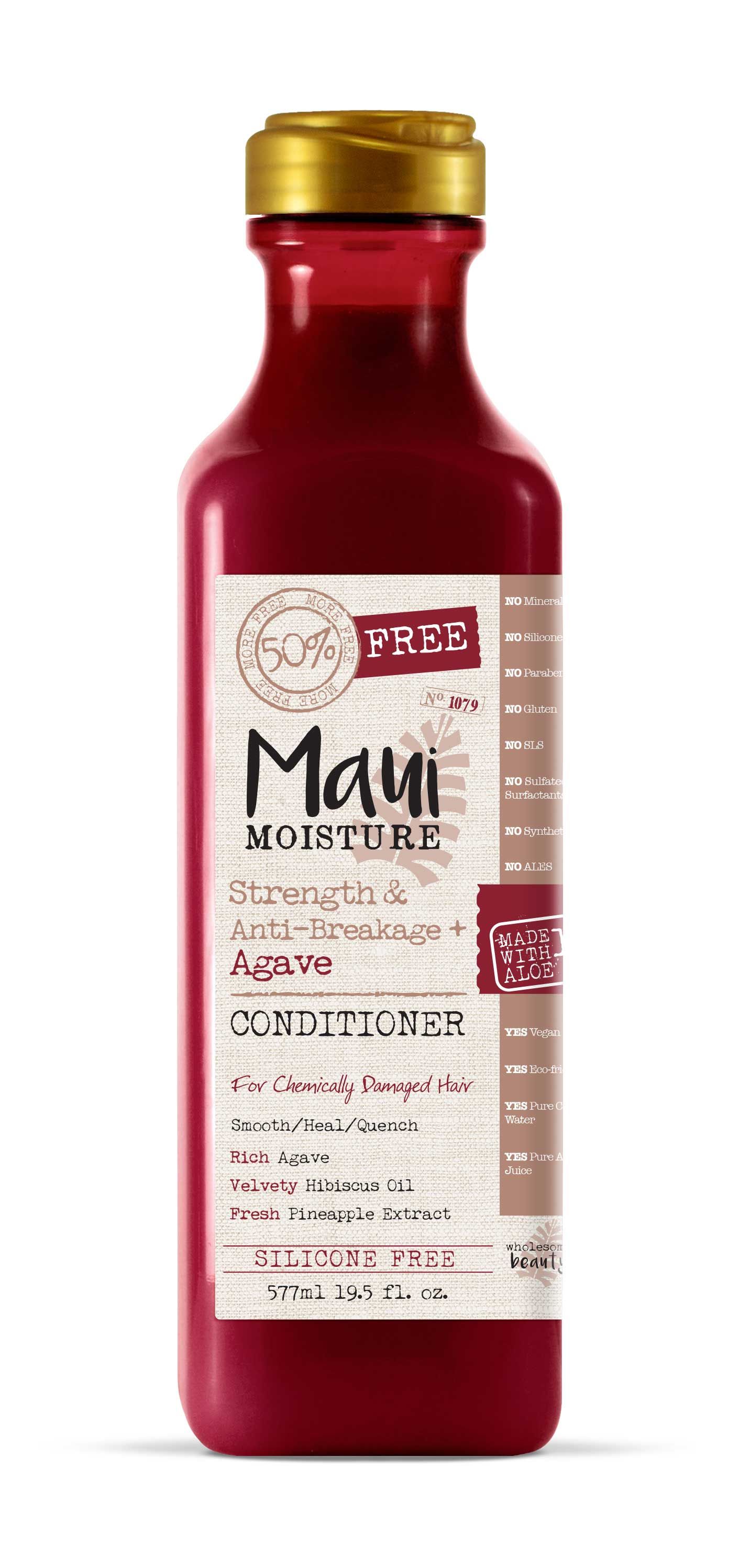 Maui Moisture Strength And Anti Breakage Agave Nectar Conditioner, 19.5 Fluid Ounce -- 4 Per Case