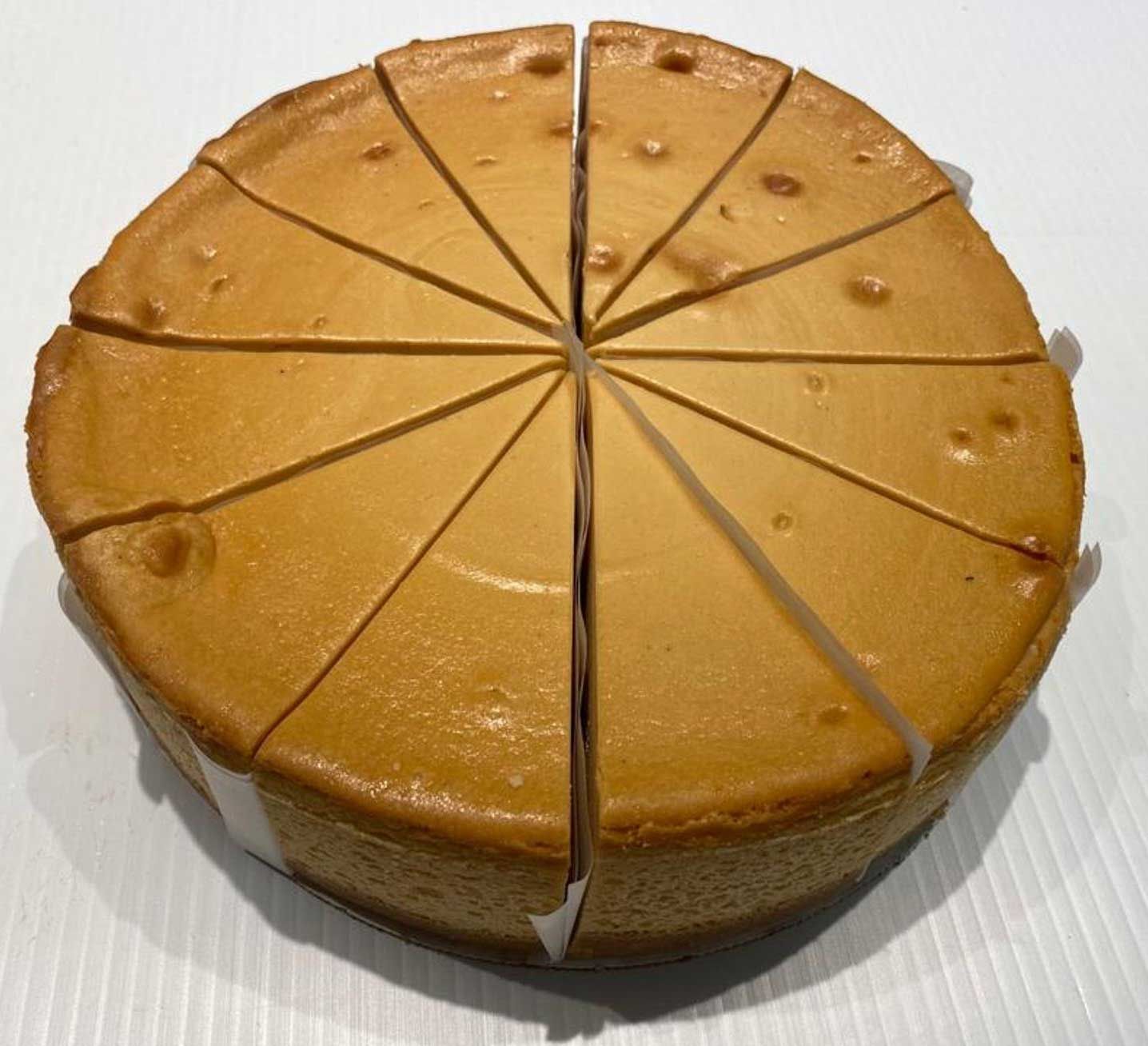 Love & Quiches 12 Cut Caramel Mascarpone Cheesecake, 5.4 Pound -- 2 Per Case