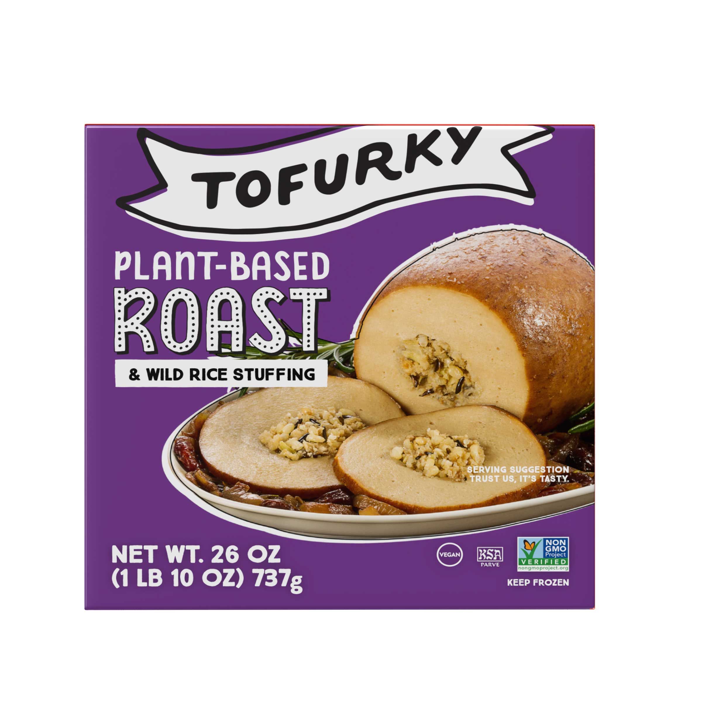 Tofurky Plant-based Roast And Wild Rice Stuffing, 26 Ounce -- 1 Each