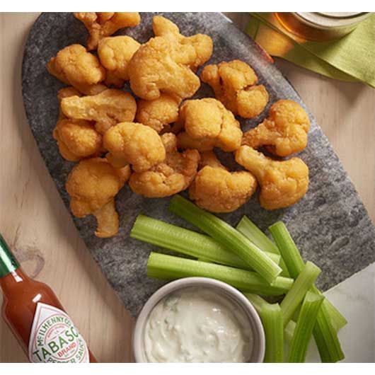 Harvest Creations Breaded Spiced Cauliflower With Tabasco Sauce, 2 Pound -- 6 Per Case